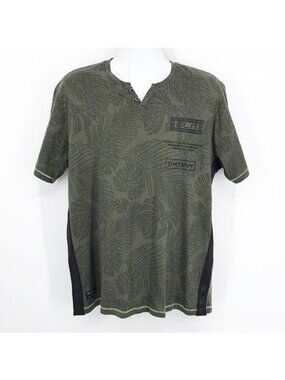 Projek Raw Men's Tropical Heat Henley Size XL New